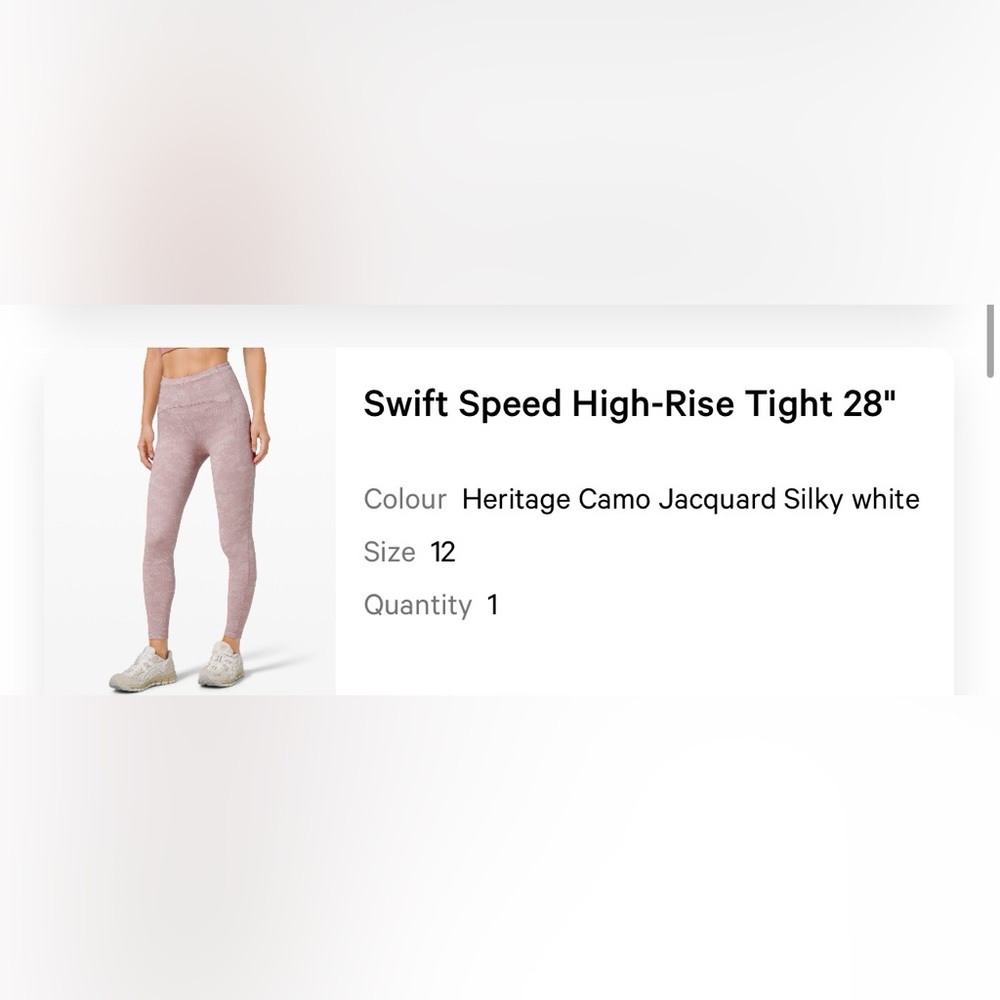 Swift Speed High Rise Tight - Picture 4 of 4